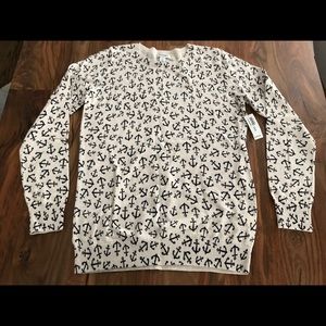 Nautical print sweater from Old Navy